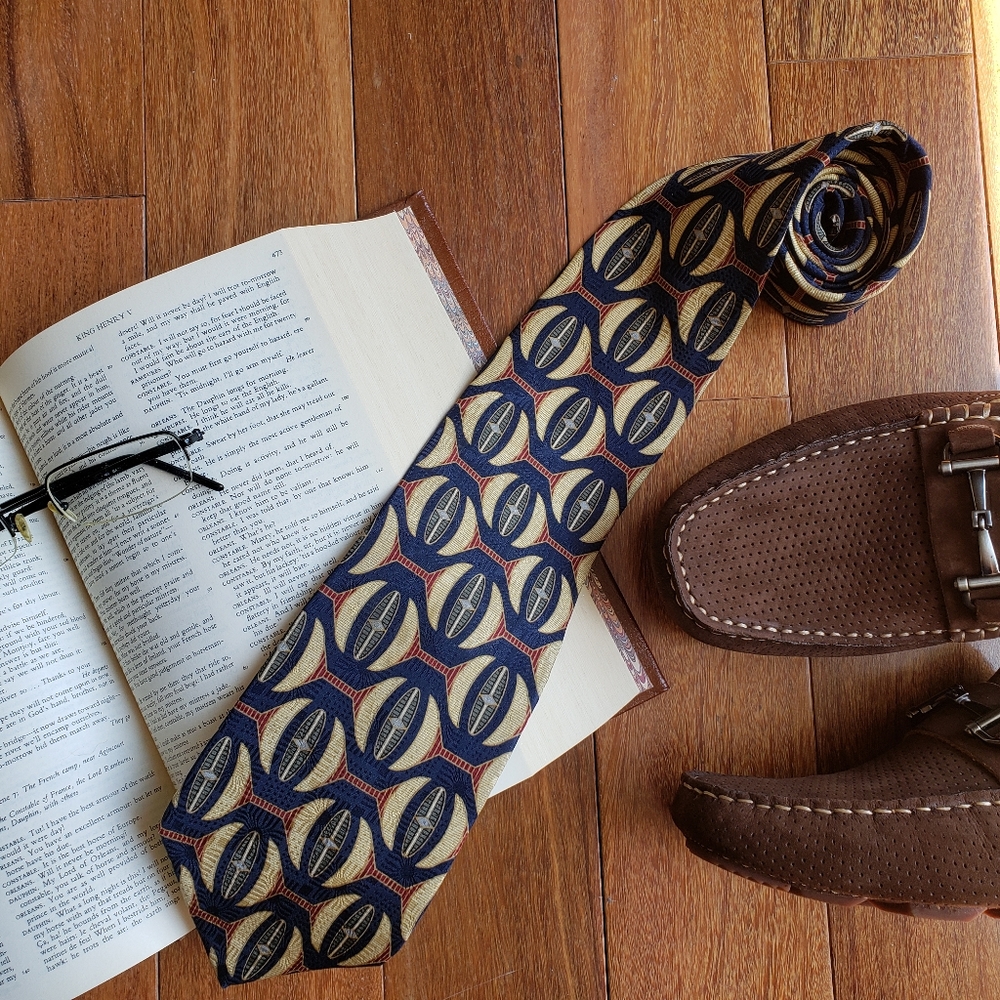 RARE Retro 1950s Inspired Pattern Necktie
